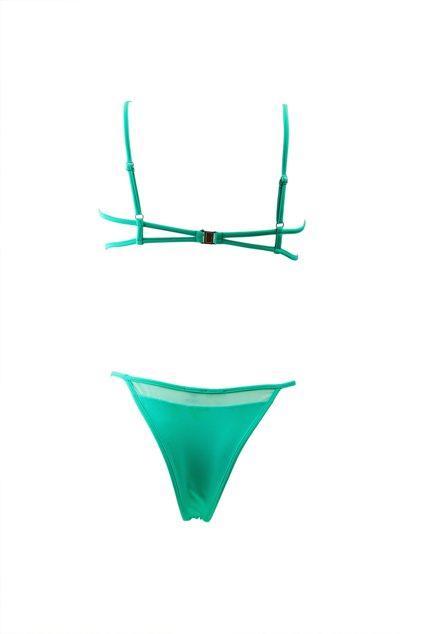 Luxury Mesh Pepper Mint Bandeau BOTTOM